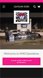 Mobile Screenshot of m40speedway.net